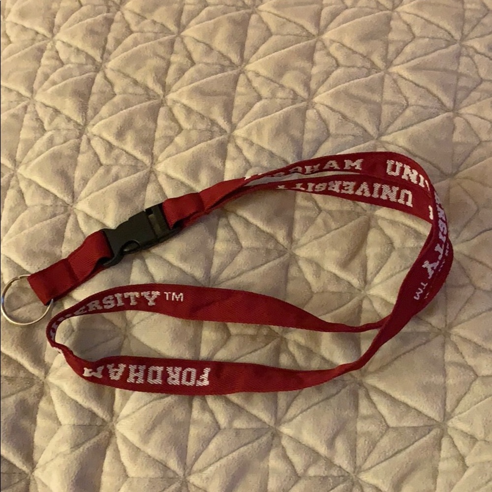 Fordham university lanyard